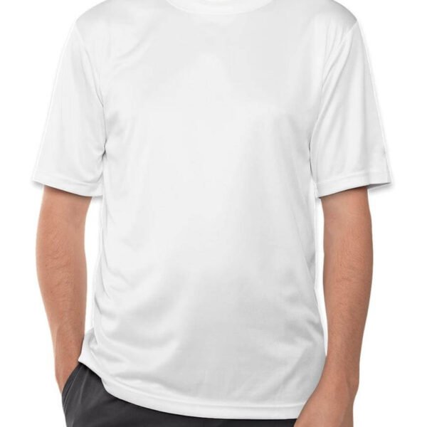 [All Day Sports White-Small] All Day Sports Roundneck T-shirt (Small)