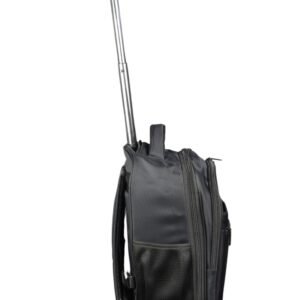 BREE - SANTHOME 2 Wheels Trolley Backpack - Black (3)