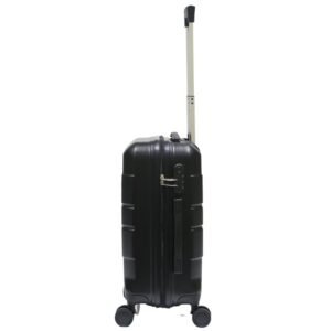 GENOVA - Cabin Trolley Bag - Black (1)