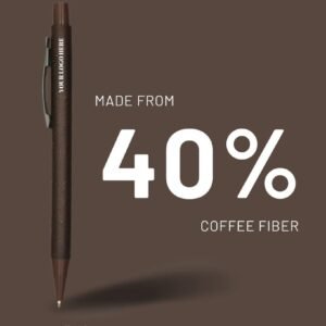 DEBAR - Coffee Grounds Ball Point Pen - Natural (1)