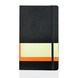 RULBUK - SANTHOME Softcover Ruled A5 Notebook Black (2)